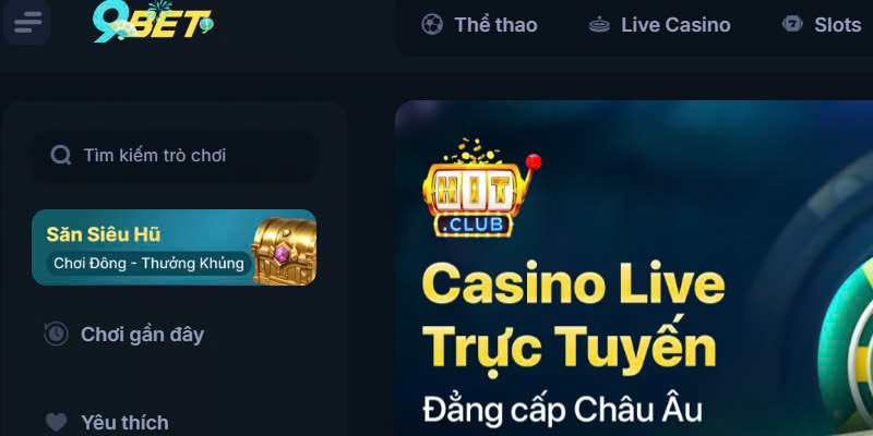 Lỗi đăng nhập 9BET