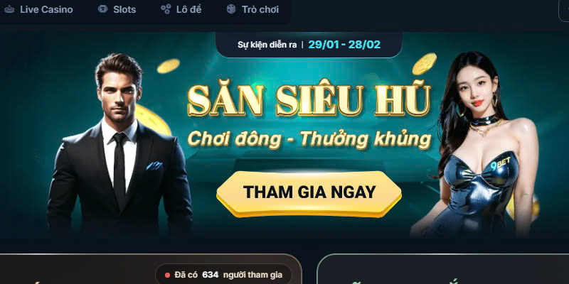 Tài khoản 9BET bị khóa